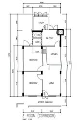 Blk 85C Lorong 4 Toa Payoh (Toa Payoh), HDB 3 Rooms #539451851